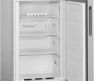 KGN27NLEAG, Free-standing fridge-freezer with freezer at bottom