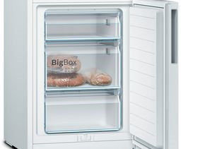 KGV36VWEAG, Free-standing fridge-freezer with freezer at bottom