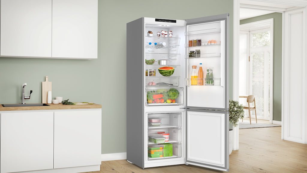 KGN492LDFG, Free-standing fridge-freezer with freezer at bottom