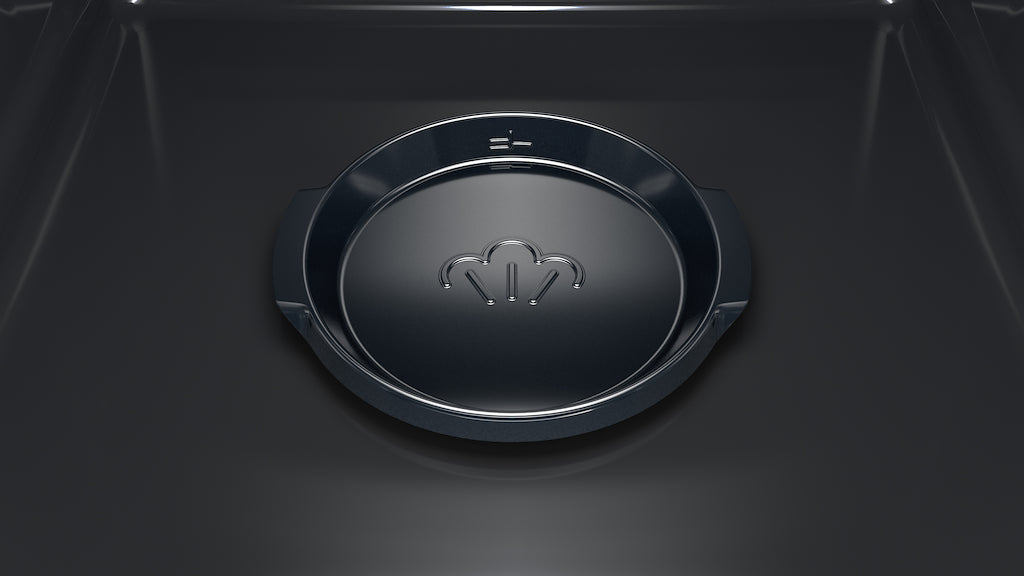 HQA534BW3B, Built-in oven with added steam function