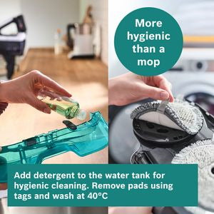 BCS71HYGGB, Cordless 2 in 1 Vacuum and Mop