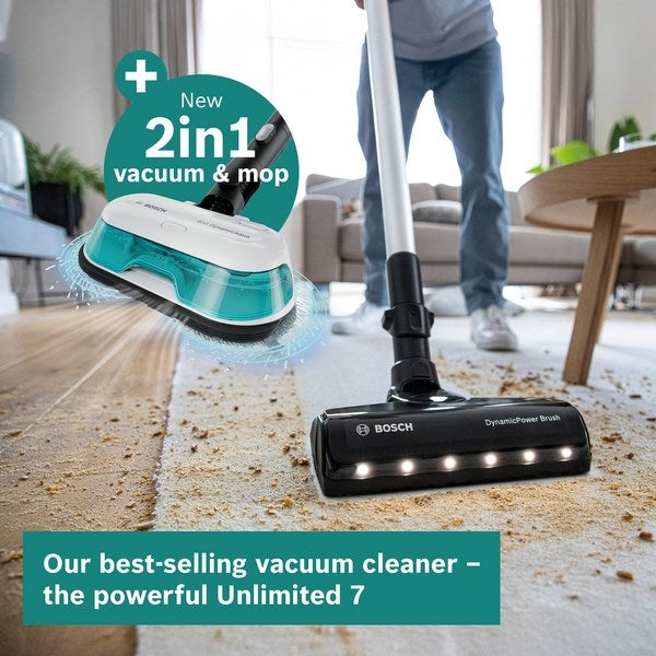 BCS71HYGGB, Cordless 2 in 1 Vacuum and Mop