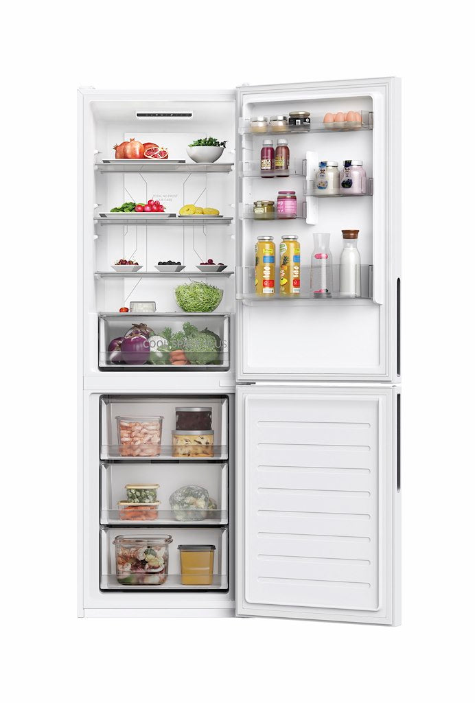 Hoover HOCE4T618EWK Freestanding Fridge Freezer