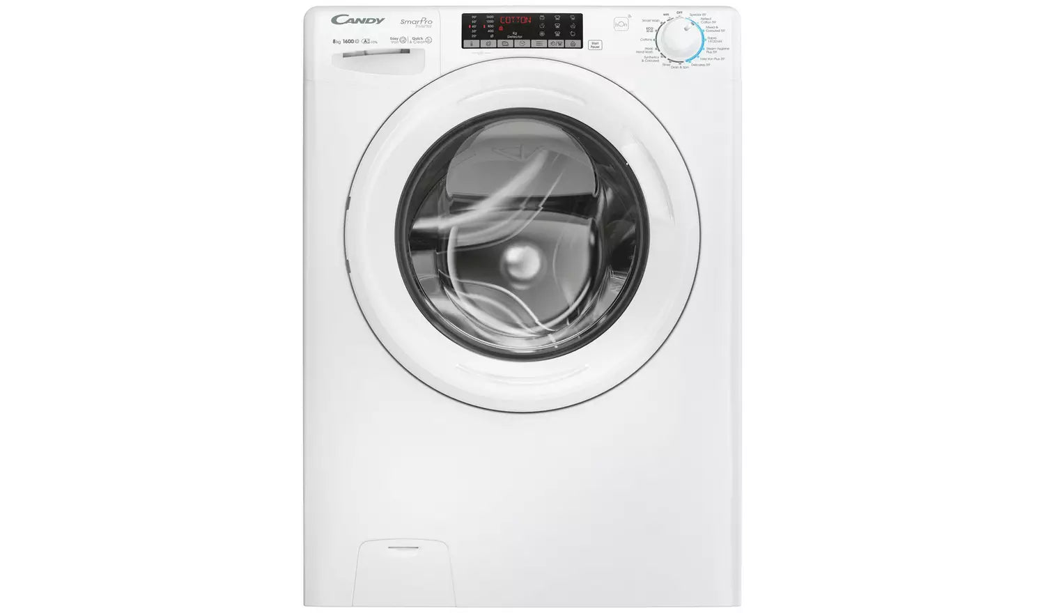Hoover HBD 485D2E/1-80 H-WASH&DRY 300 LITE Integrated Washer Dryer, 8/5kg Capacity, 1400rpm, E/D Energy Rated - White