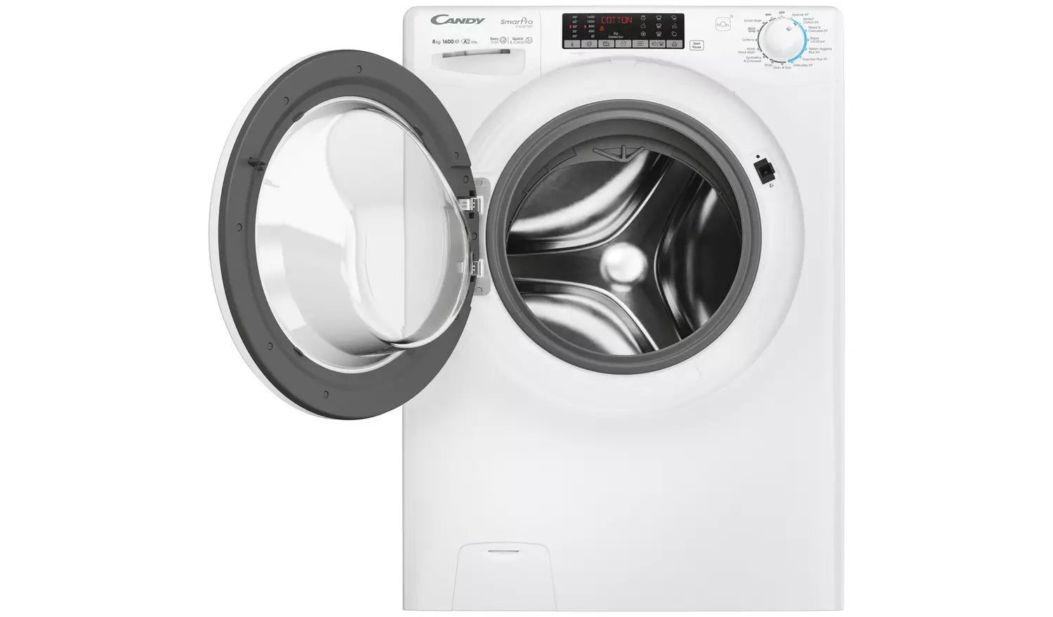 Candy Smart Pro Inverter 8kg 1600rpm A Rated Freestanding Washing Machine - White