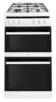 50cm Freestanding Gas Double Oven with Gas Hob