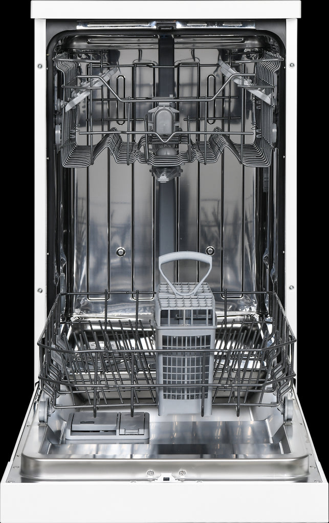 White Knight AT45FSDW Freestanding 45cm Dishwasher - White
