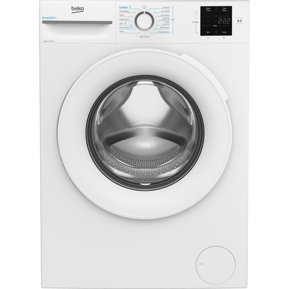 Beko B3W31041W Freestanding 10kg 1400rpm Washing Machine - White