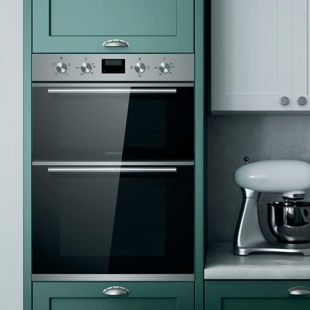Statesman 35/70L Built-In Double Oven - Stainless Steel