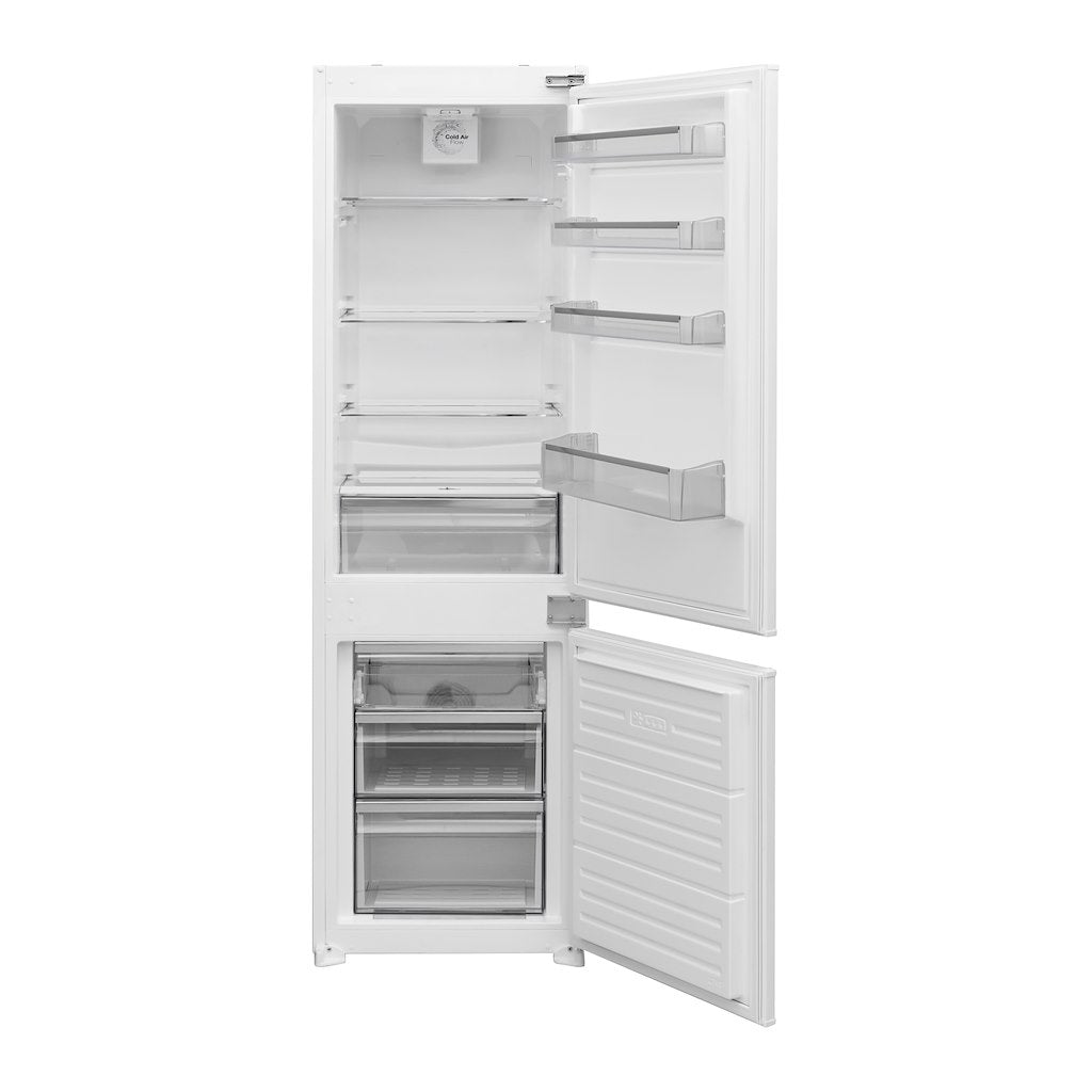 55cm 70/30 Frost Free Integrated Fridge Freezer White