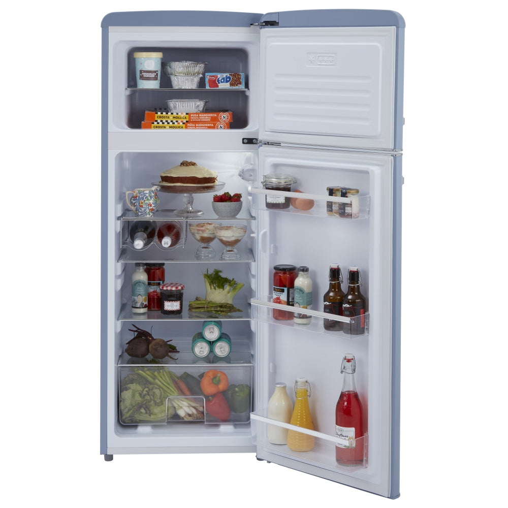 Retro 55cm Freestanding Top Mount Fridge Freezer
