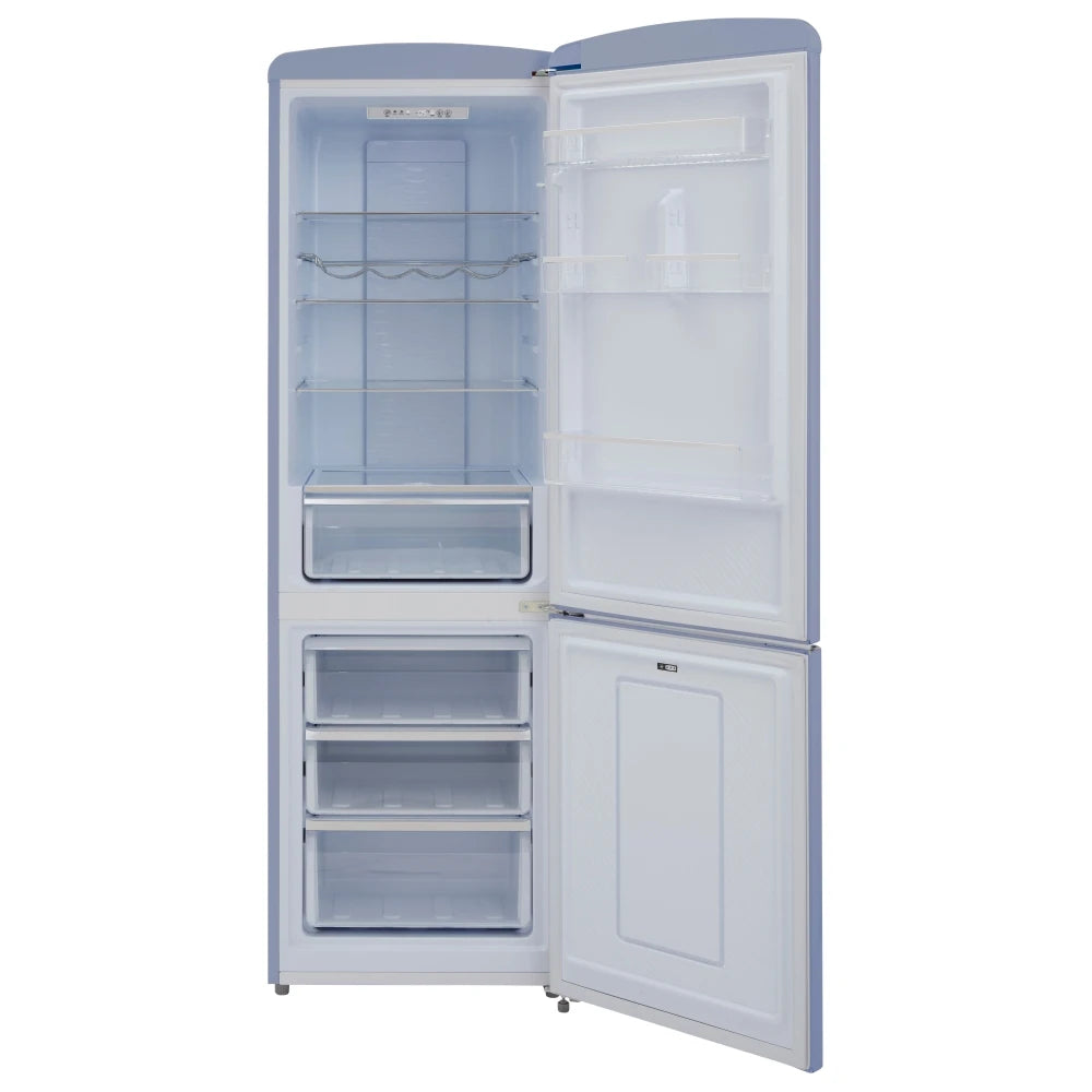 Retro 60cm Freestanding Frost Free 60/40 Fridge Freezer