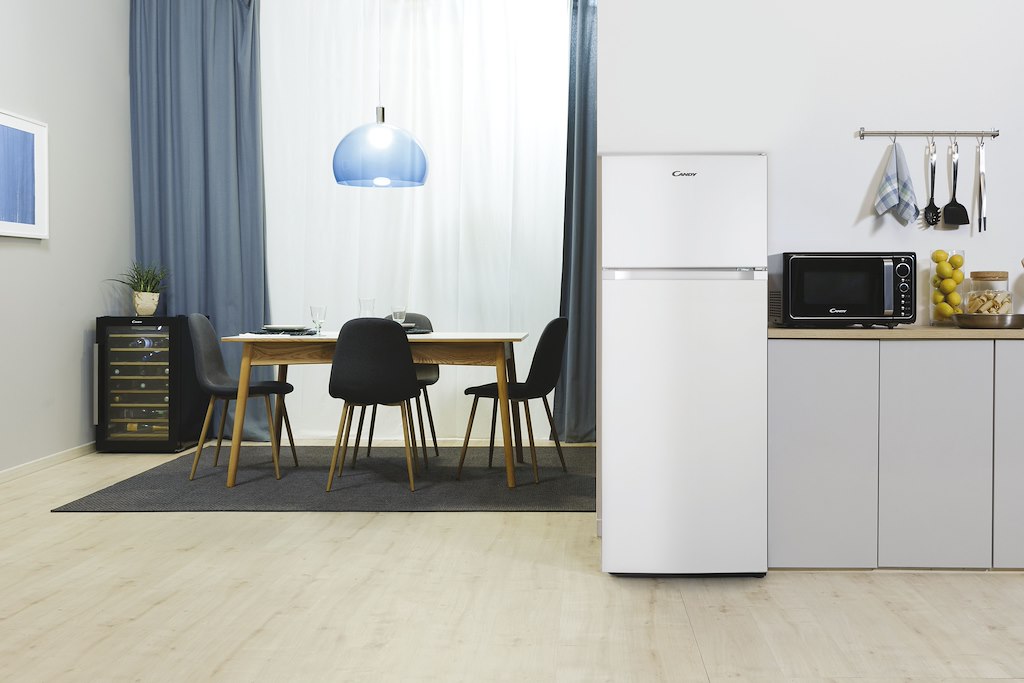 Candy CDG1S514EWK Freestanding Fridge Freezer - White - E Rated