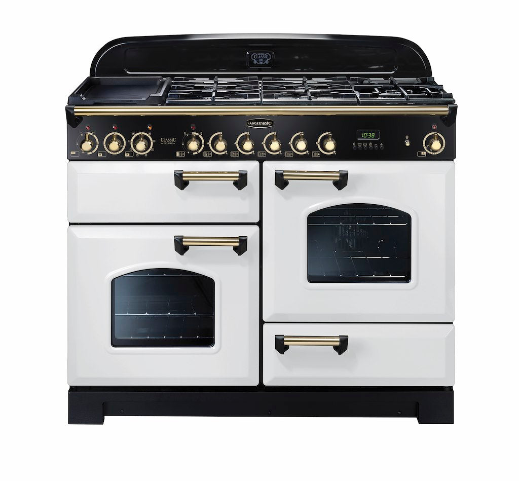 112940 Classic Dl 110 Df White Brass