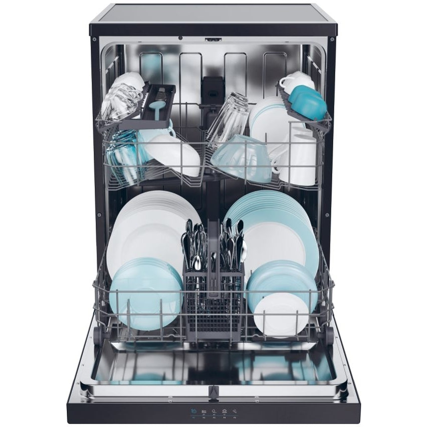 Candy Rapido 13 Place Setting Dishwasher - Black