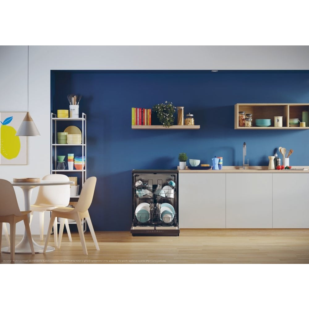Candy Rapido 13 Place Setting Dishwasher - Black