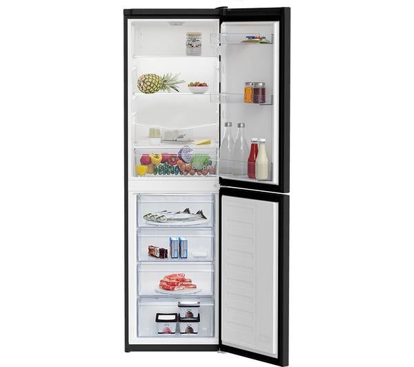 Beko CFG4582B Freestanding Frost Free Fridge Freezer - Black