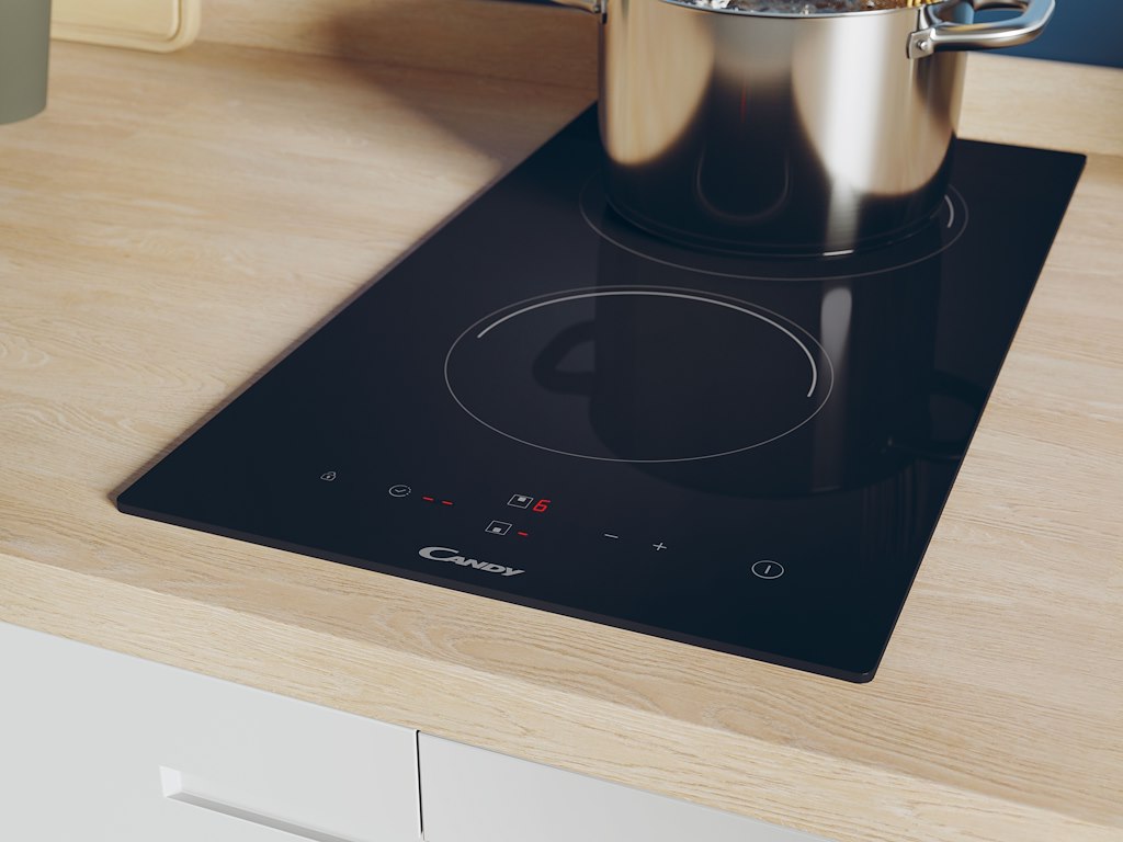 Candy CID 30/G3 Domino Induction Hob - Black