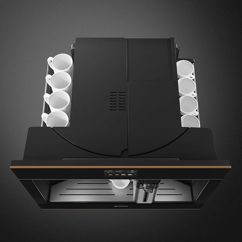 45cm, coffee machine, Dolce Stil Novo, copper