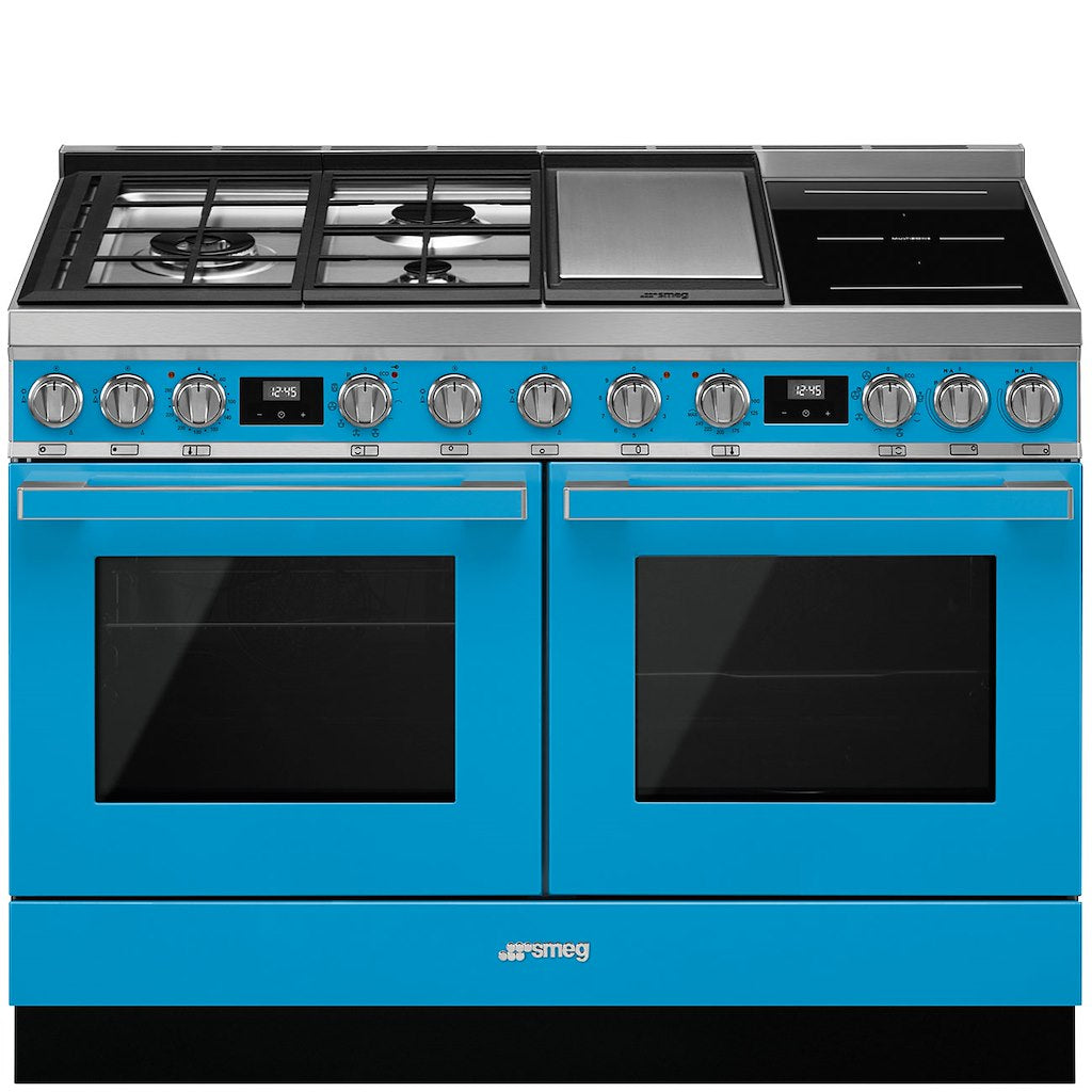 freestanding cooker, 120cm, Turquoise