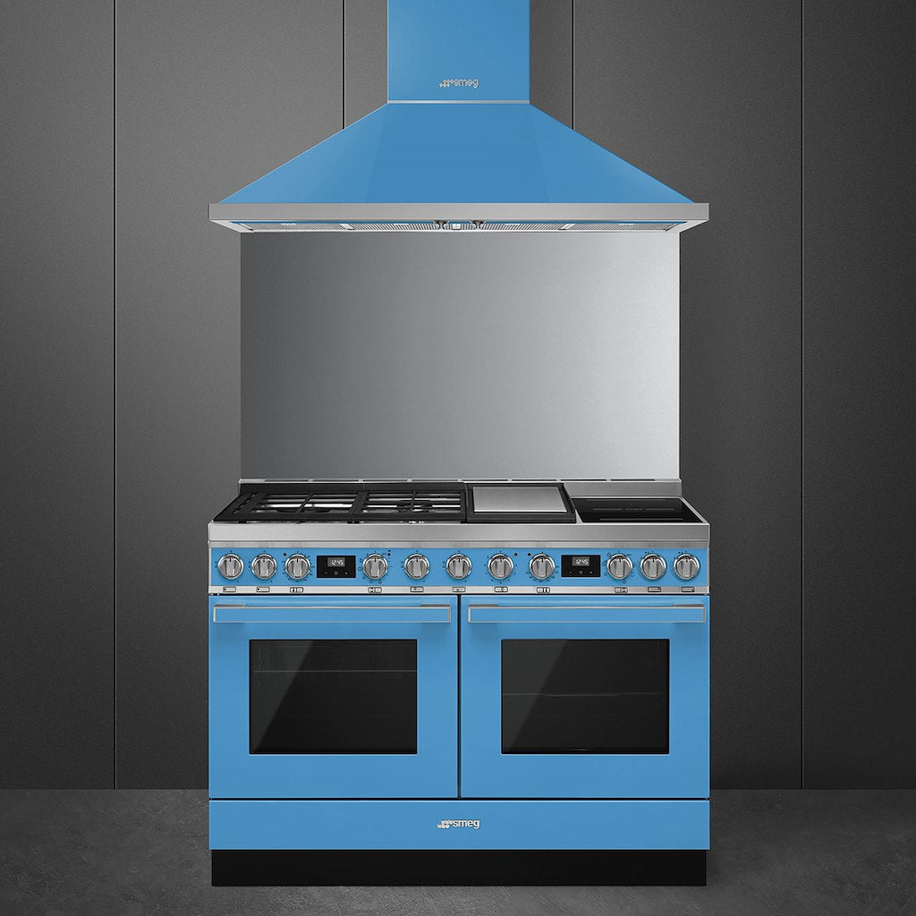 freestanding cooker, 120cm, Turquoise