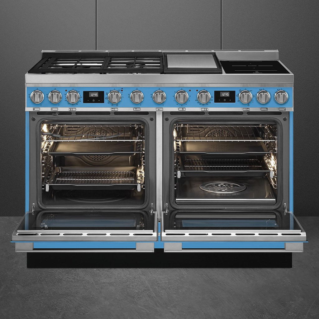 freestanding cooker, 120cm, Turquoise