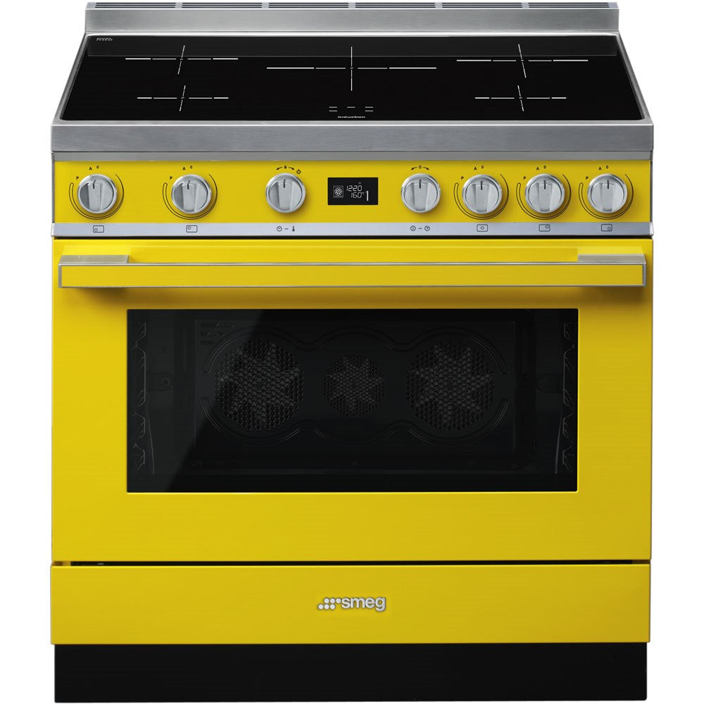 CPF9IPYW CUC 5P INDZ PIRO freestanding cooker, 90x60cm, yellow