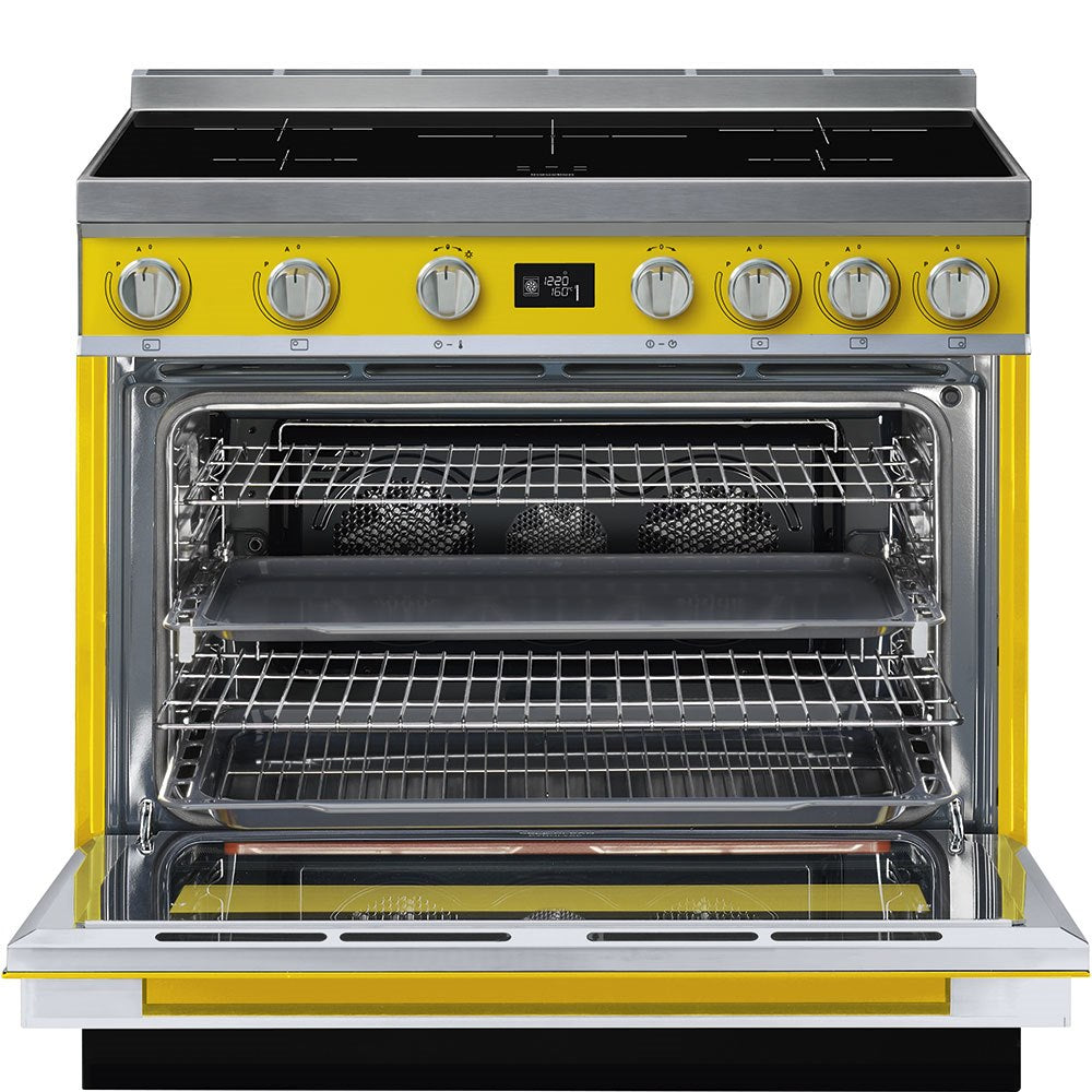 CPF9IPYW CUC 5P INDZ PIRO freestanding cooker, 90x60cm, yellow