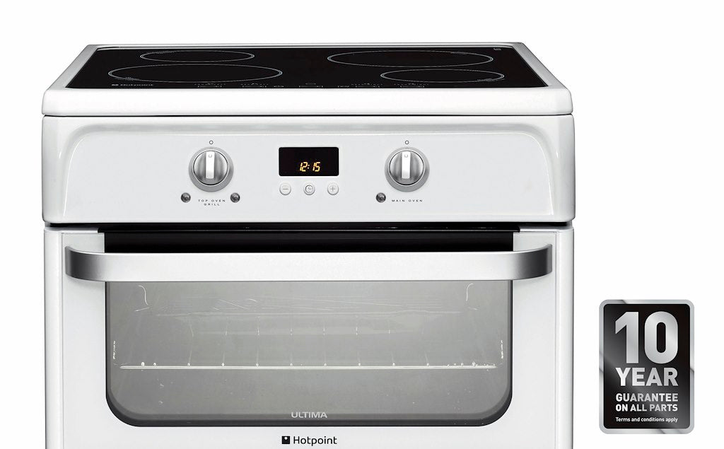 Hotpoint electric freestanding double cooker: 60cm