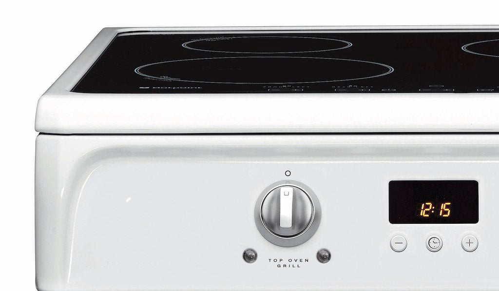 Hotpoint electric freestanding double cooker: 60cm