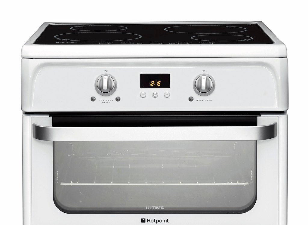 Hotpoint electric freestanding double cooker: 60cm