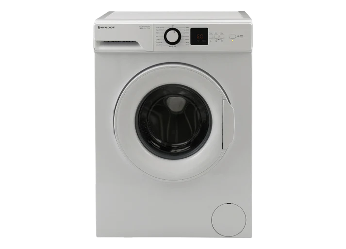 White Knight WK-ATWM127W 7kg Washing Machine with 1200rpm - White - D Rated