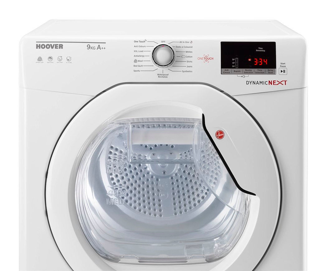 Hoover DXH9A2DE 9kg Heat Pump Tumble Dryer