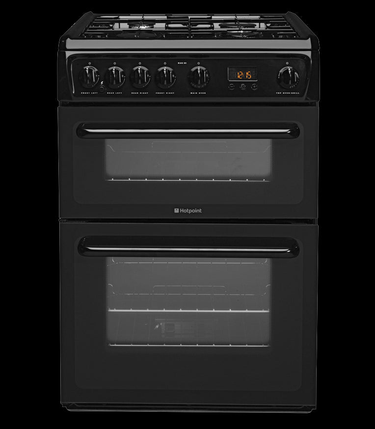 Hotpoint gas freestanding double cooker: 60cm