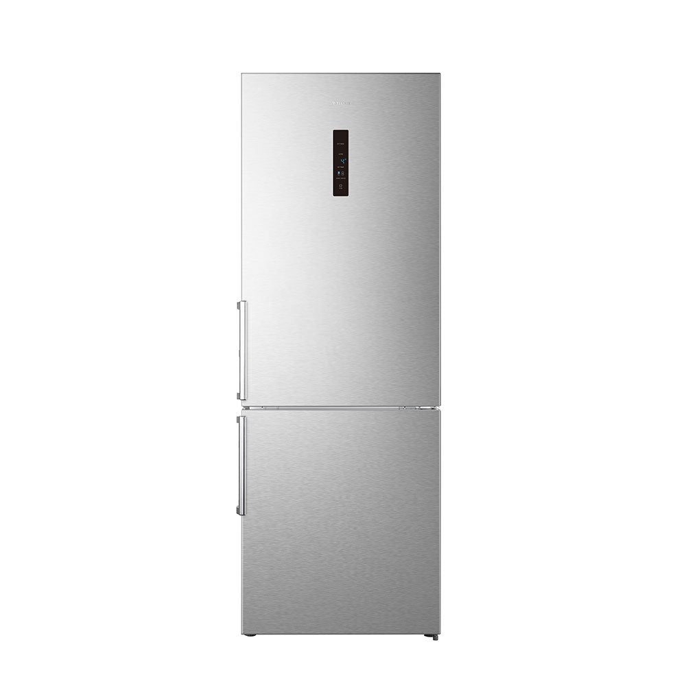 Teknix FFH270X, 495L Fridge Freezer, Total No Frost, 70cm, Brushed Steel