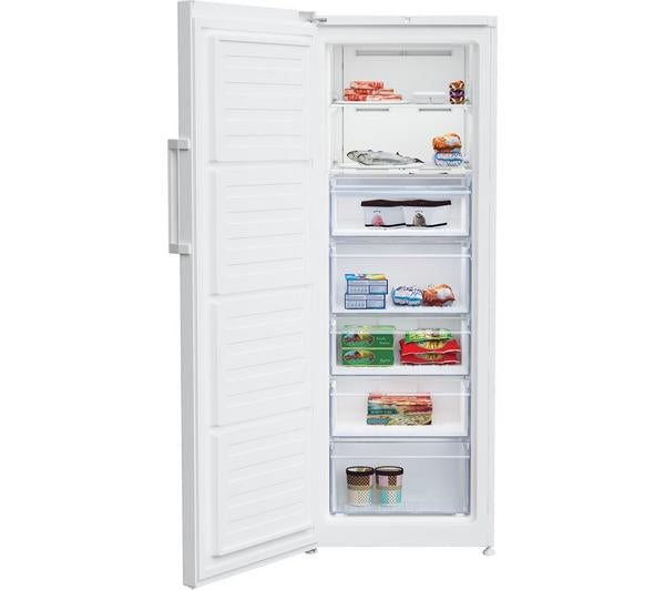 Beko FFP4671W Freestanding Frost Free Upright Freezer - White