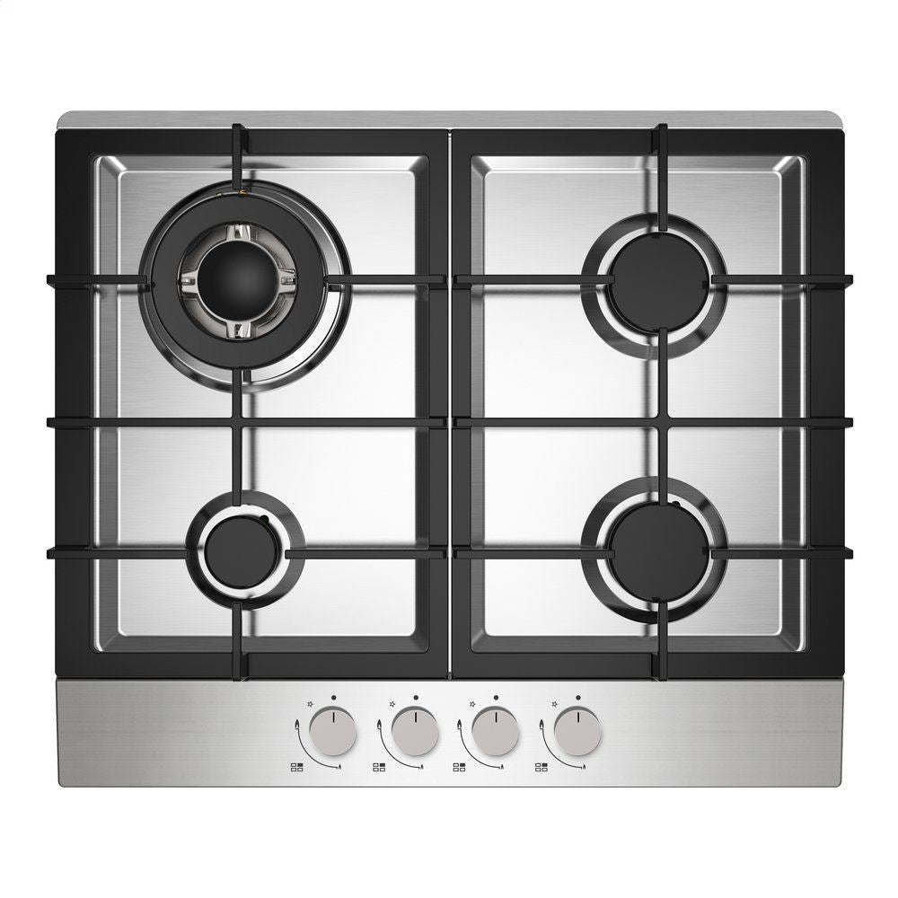 Statesman GH161SS 60cm 4-Zone Gas Hob - Stainless Steel
