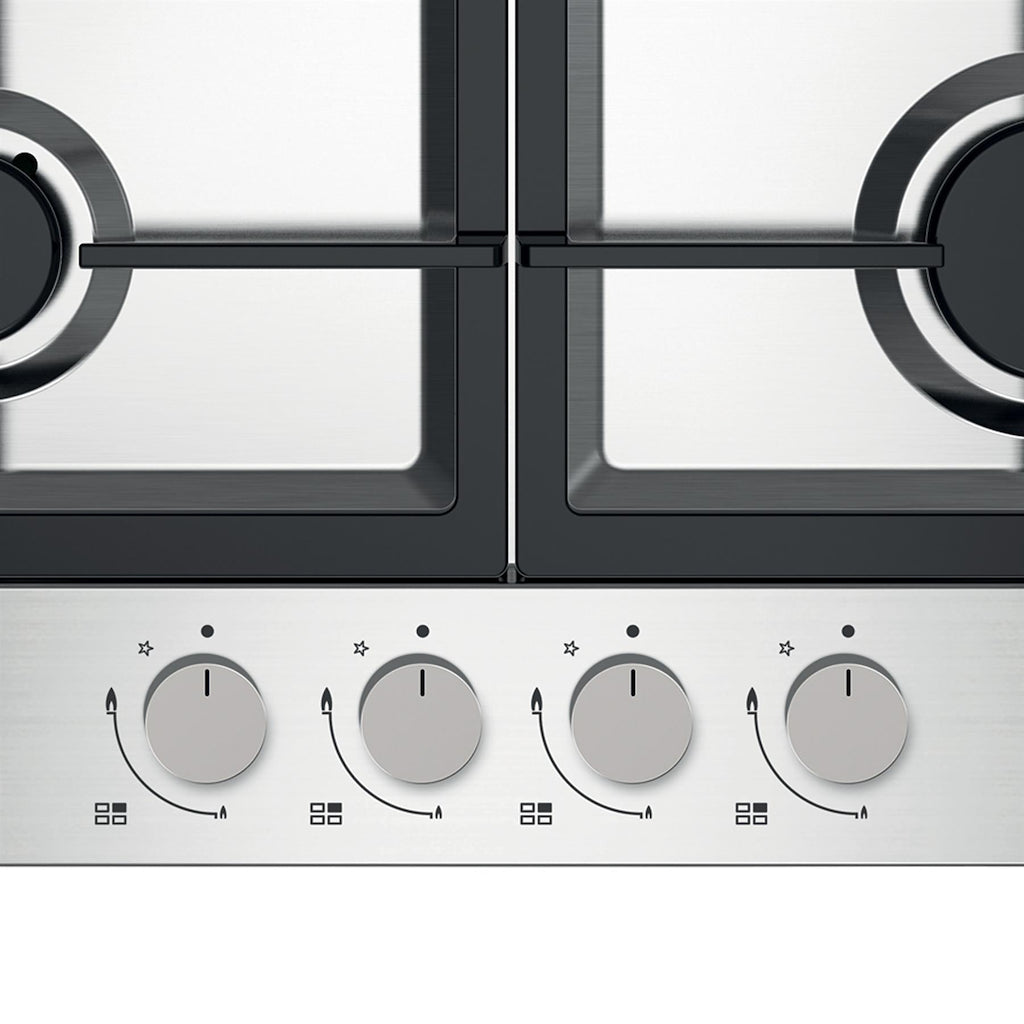 Statesman GH161SS 60cm 4-Zone Gas Hob - Stainless Steel