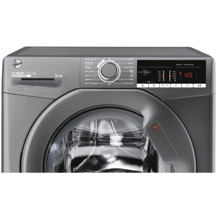 Hoover H Wash 300 10kg 1400rpm Washing Machine Graphite