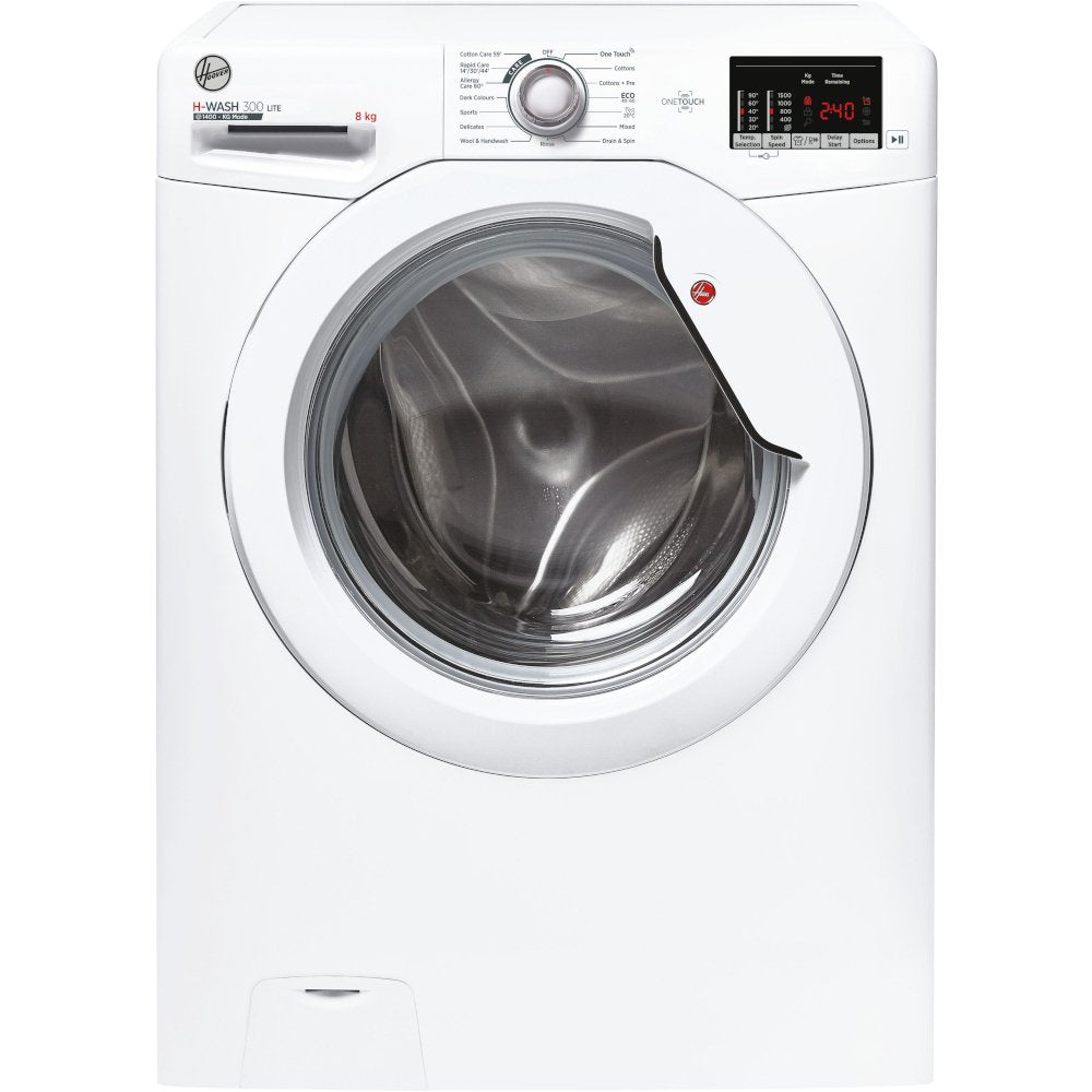 Hoover H-Wash 300 8KG;1500 Spin Washing Machine - White