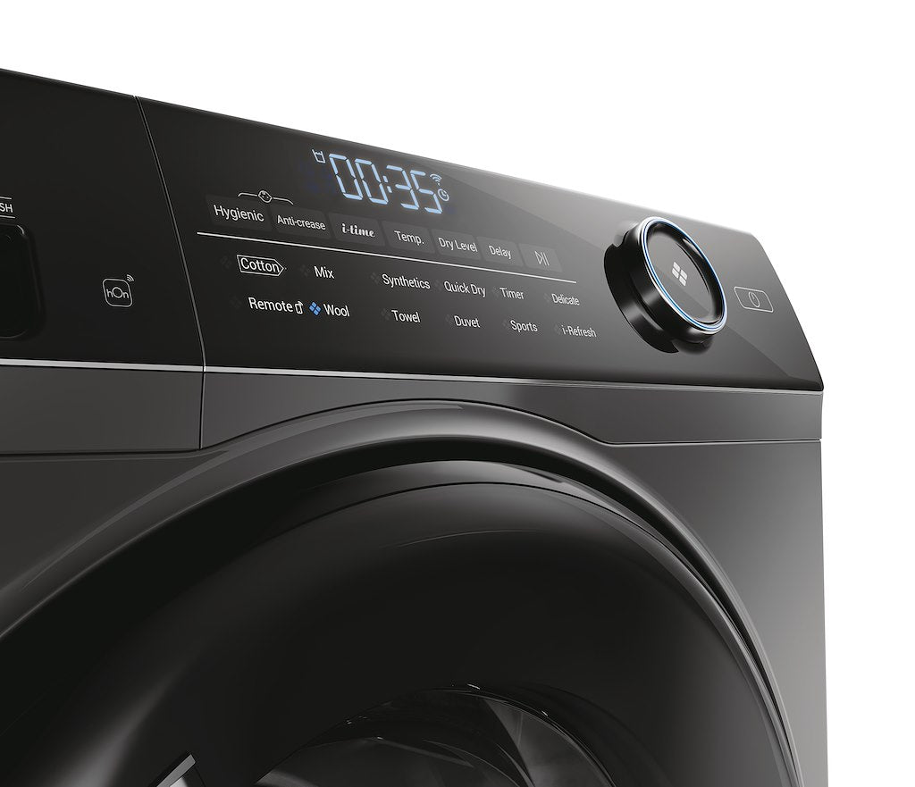 Haier HD90-A3959S I Pro Series 5 9kg Heat PumpTumble Dryer - A+++ Energy Rated- Graphite