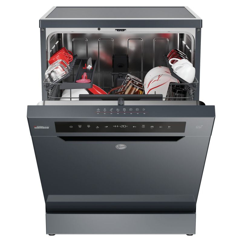Hoover H-Dish 500 15 Place Dishwasher, Graphite