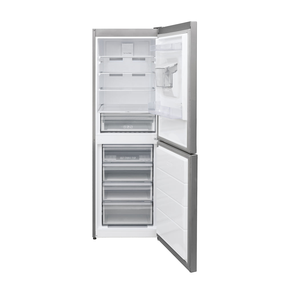 Hoover HOCV1T618EWXK-1 Fridge Freezer - Silver - E Rated