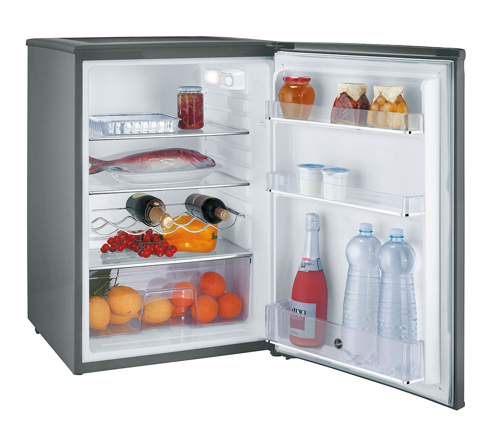 Hoover HOLHS58EXK Under Counter Fridge  -Silver - E Rated