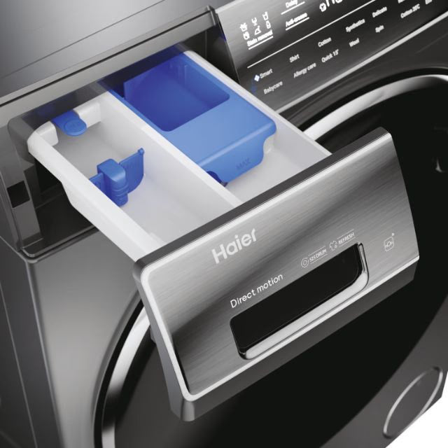 Haier I-Pro Series 7 Plus 11kg 1400rpm A Rated Freestanding Washing Machine - Graphite