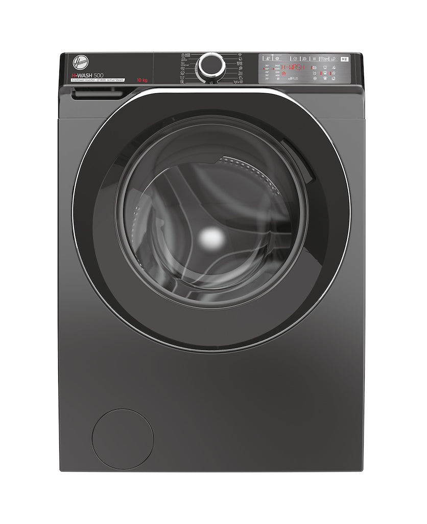 Hoover H-Wash 500 10kg 1400rpm A Rated Freestanding Washing Machine - Graphite
