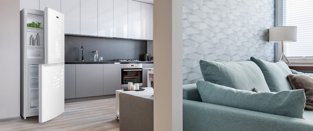 Iceking IK5558EW Combi Fridge Freezer