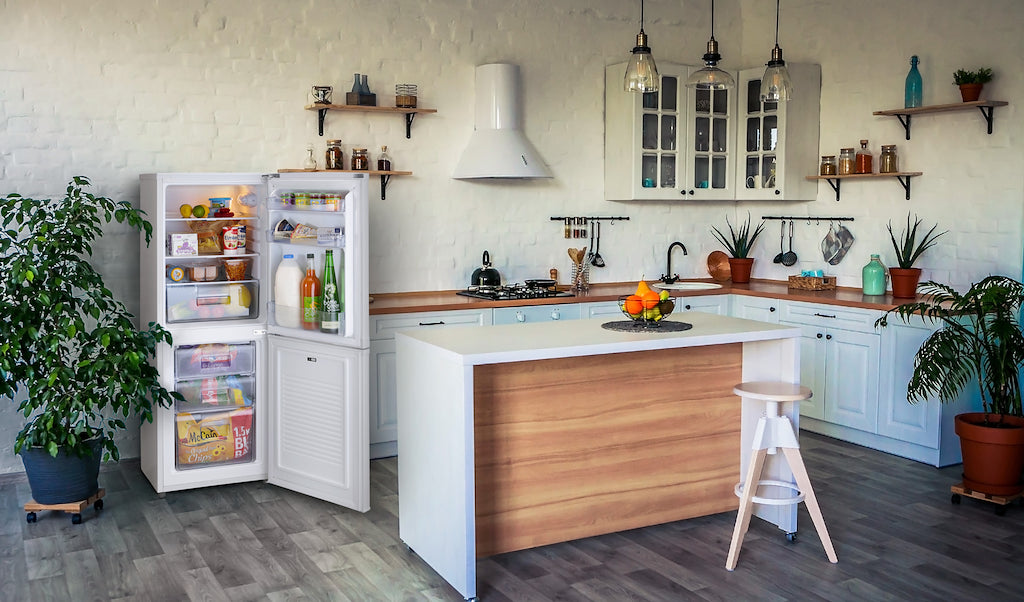 Iceking IK9055EW Combi Fridge Freezer