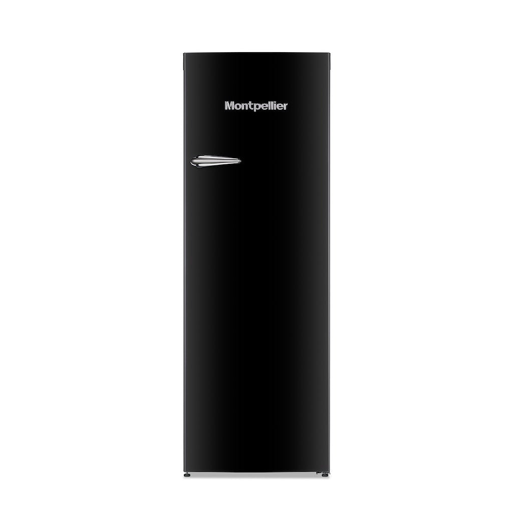 Montpellier MAB341K Retro Fridge Freezer in Black