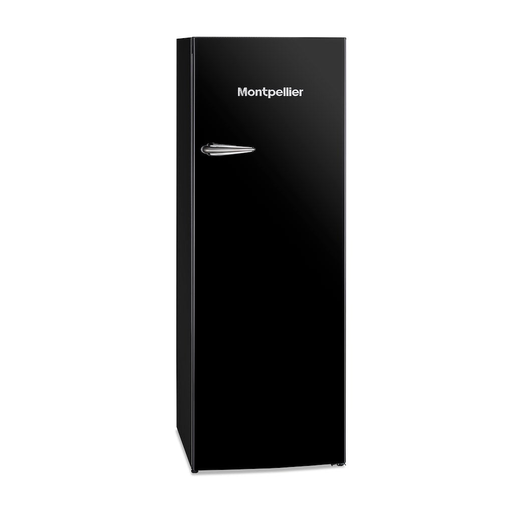 Montpellier MAB341K Retro Fridge Freezer in Black
